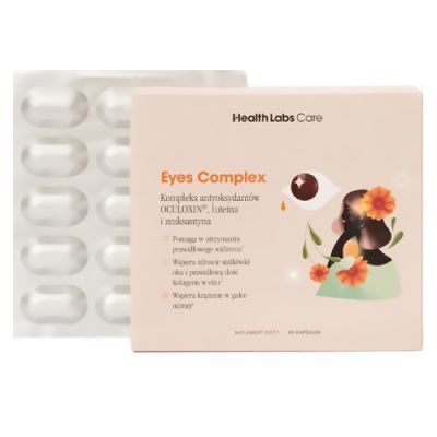 Health Labs Care Eyes Complex Luteina, 60 kaps.