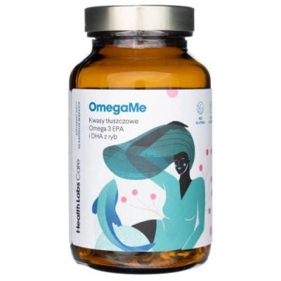 Health Labs Care OmegaMe kwasy tluszczowe Omega-3 z ryb, 60 kaps.