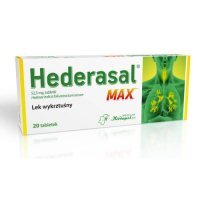 HEDERASAL MAX 52,5 mg 20 tabletek