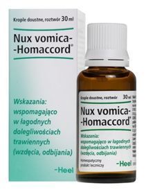 HEEL NUX VOMICA HOMACCORD krople doustne 30 ml