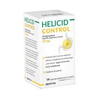 HELICID CONTROL 10 mg, 14 kaps. dojelitowych