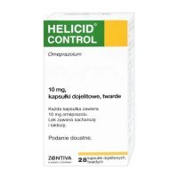 HELICID CONTROL 10 mg 28 kapsułek dojelitowych KOD2D
