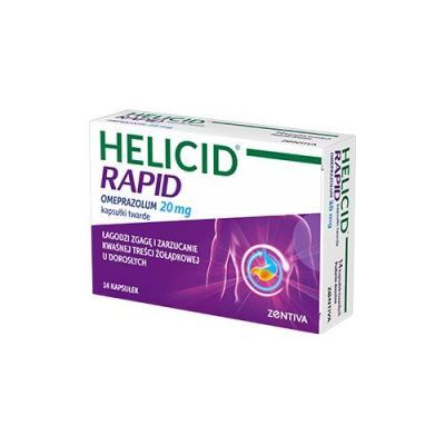 Helicid Rapid, 14 kapsułek