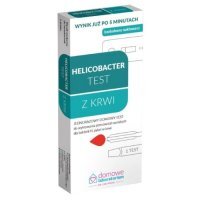 HELICOBACTER TEST z krwi ZDROWY ŻOŁĄDEK DOMOWE LABORATORIUM