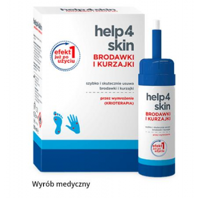 HELP4SKIN kurzajki i brodawki preparat 50 ml