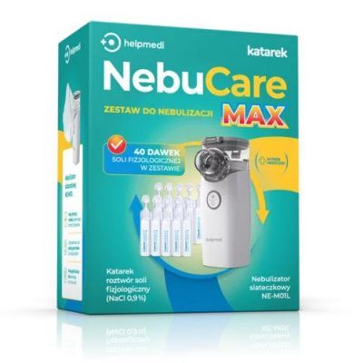 HELPMEDI NebuCare Max Zestaw do nebulizacji niemowląt i dzieci