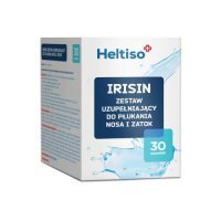 Heltiso Irisin Zestaw uzupełniający do płukania nosa i zatok, 30 saszetek