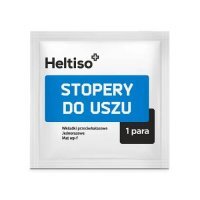 HELTISO Jednorazowe stopery do uszu, 1 para