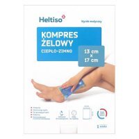 Heltiso Kompres żelowy ciepło-zimno 13 x 17 cm, 1 szt.