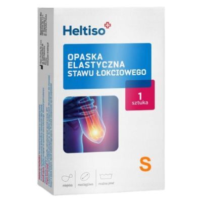 Heltiso Opaska elastyczna stawu łokciowego - rozmiar S, 1 sztuka