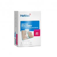 HELTISO Plastry hipoalergiczne Zestaw rodzinny 20 sztuk