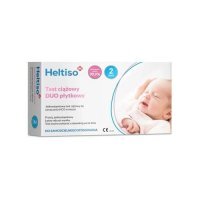 Heltiso Test ciążowy Duo płytkowy, 2 szt. KRÓTKA DATA 14.04.2026