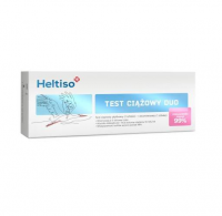 HELTISO Test ciążowy Duo płytkowy + strumieniowy