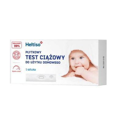 HELTISO Test ciążowy płytkowy 1 sztuka