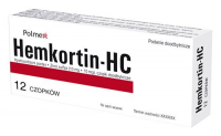HEMKORTIN-HC 12 czopków