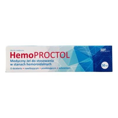 Hemoproctol Medyczny żel do stosowania w stanach hemoroidalnych, 50ml