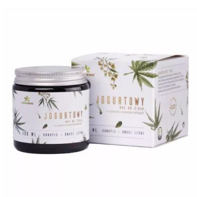 HEMPKING Jogurtowy mus do ciała o zapachu owoców leśnych, 100ml KRÓTKA DATA 31.05.2026