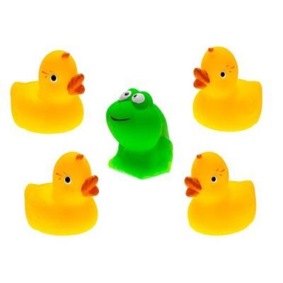 HENCZ TOYS Kaczuszki + żaba, 5szt.