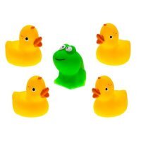HENCZ TOYS Kaczuszki + żaba, 5szt.