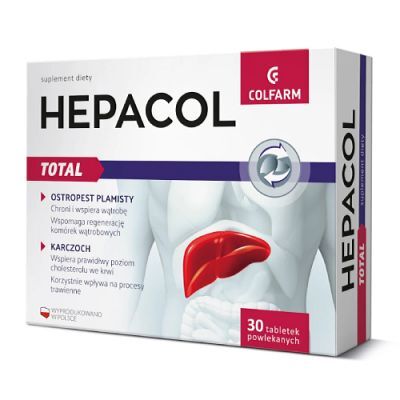 Hepacol Total, 30 tabletek powlekanych