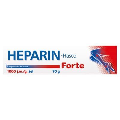 HEPARIN-HASCO Forte żel 1000 j.m/g, 90 g