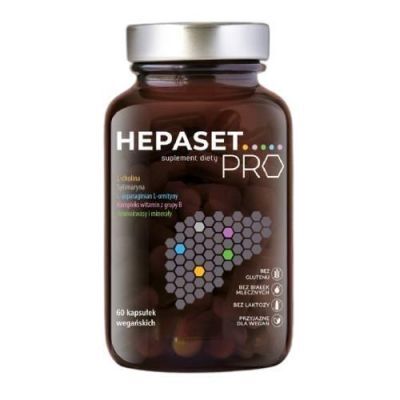 Hepaset Pro, 60 kapsułek