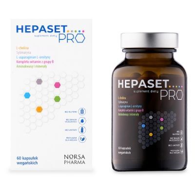 Hepaset Pro, 60 kapsułek