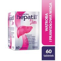 HEPATIL SLIM 60 tabletek wątroba i prawidłowa waga