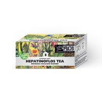 HEPATINOFLOS TEA 3 Herbatka wspomagająca działanie wątroby 25 saszetek po 2 g HERBA-FLOS