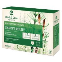 HERBAL CARE Kuracja w ampułkach do włosów bardzo zniszczonych SKRZYP POLNY 5 x 5ml FARMONA