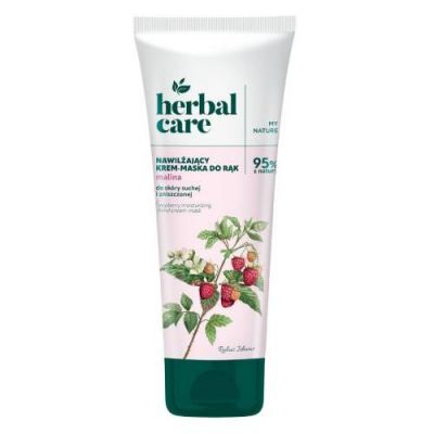 Herbal Care Malina Nawilżający krem-maska do rąk, 100 ml