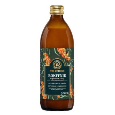 HERBAL MONASTERIUM naturalny sok z rokitnika 500 ml