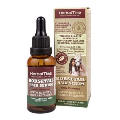 Herbal Time Horsetail Serum do włosów ze skrzypem polnym i witaminami, 30 ml