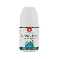HERBAMEDICUS Roll-on Końska maść z konopiami chłodząca, 90ml