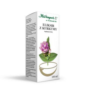 Herbapol Eliksir z kurkumy, 100 ml