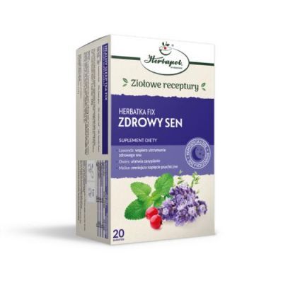 Herbapol Herbatka Fix Zdrowy sen, 20 sasz. x 1,5 g