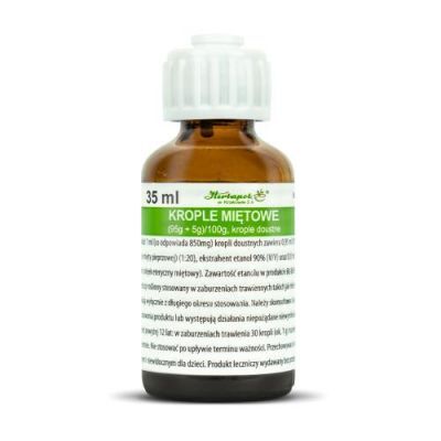 Herbapol Nalewka miętowa krople, 35 ml