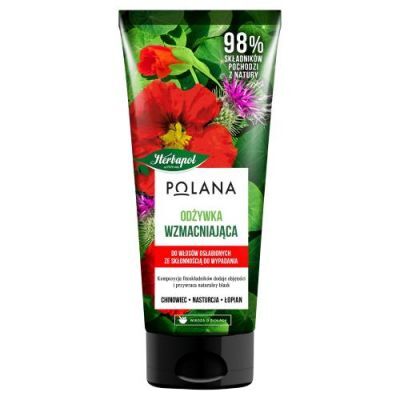 HERBAPOL Odżywka wzmacniająca do włosów cienkich, rzadkich, ze skłonnością do wypadania, 200 ml