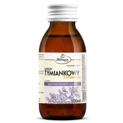 Herbapol Syrop tymiankowy z witaminą C, 100 ml