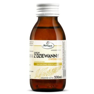 Herbapol Syrop z dziewanny z witaminą C, 100 ml