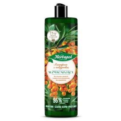 HERBAPOL Szampon do włosów Rokitnik Czarna rzepa, 400ml