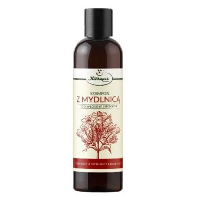 Herbapol Szampon do włosów suchych z mydlnicą, 250ml