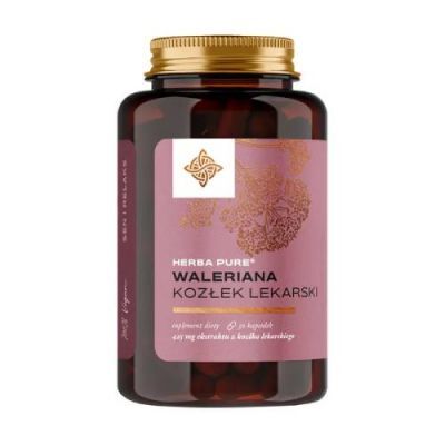 HerbaPure Waleriana Kozłek lekarski, 30kaps.