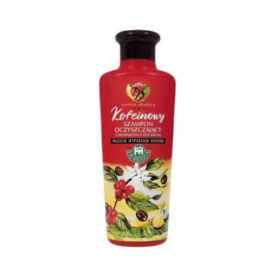 Herbaria Szampon kofeinowy z żeń-szeniem, 250 ml