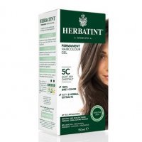 HERBATINT 5C Trwała ziołowa farba do włosów w żelu JASNY POPIELATY KASZTAN 150 ml