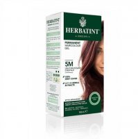 HERBATINT 5M Trwała ziołowa farba do włosów w żelu JASNY MAHONIOWY 150 ml