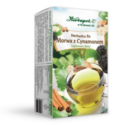 Herbatka fix Morwa z cynamonem, 20 sasz.