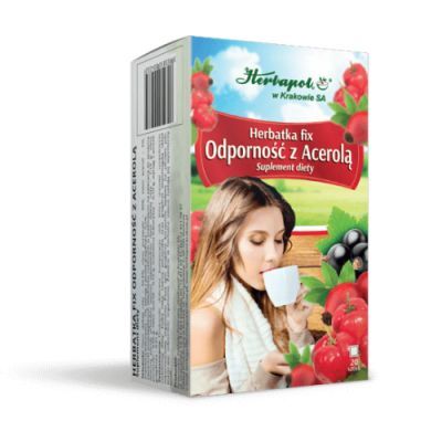 Herbatka fix Odporność z Acerolą, 20 sasz.