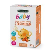 Herbi Baby Herbatka dla dzieci i niemowląt z Rokitnikiem 20 torebek