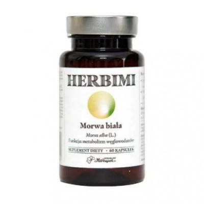 HERBIMI Morwa biała, 60 kapsułek  KRÓTKA DATA 30.11.2025